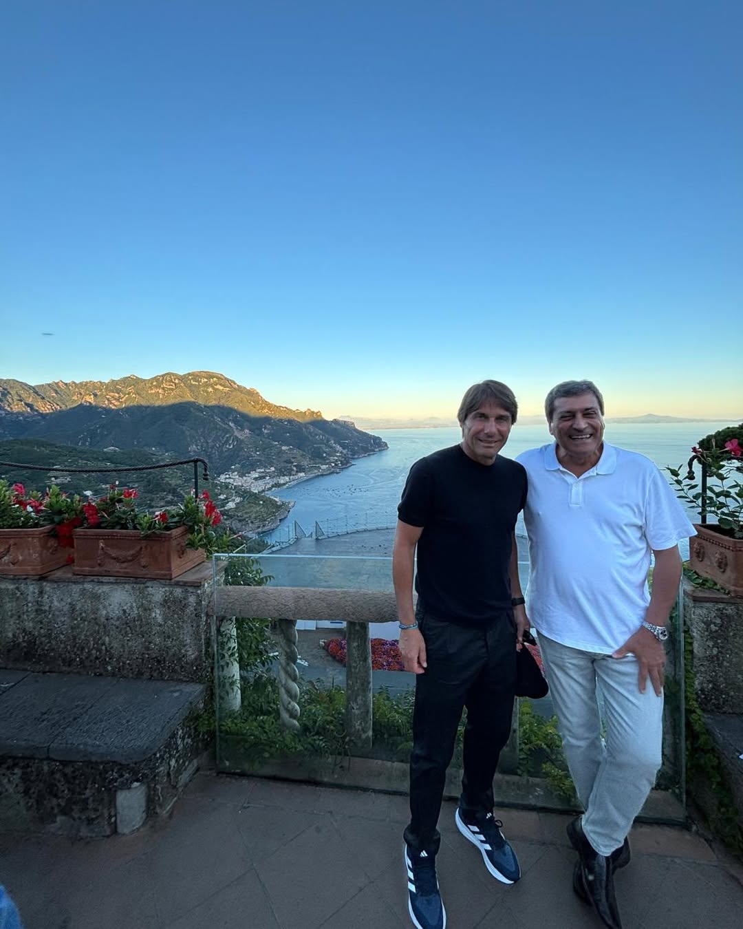 Antonio Conte a Ravello